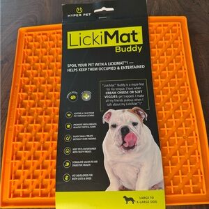 LickiMat Buddy Orange Pet Mat